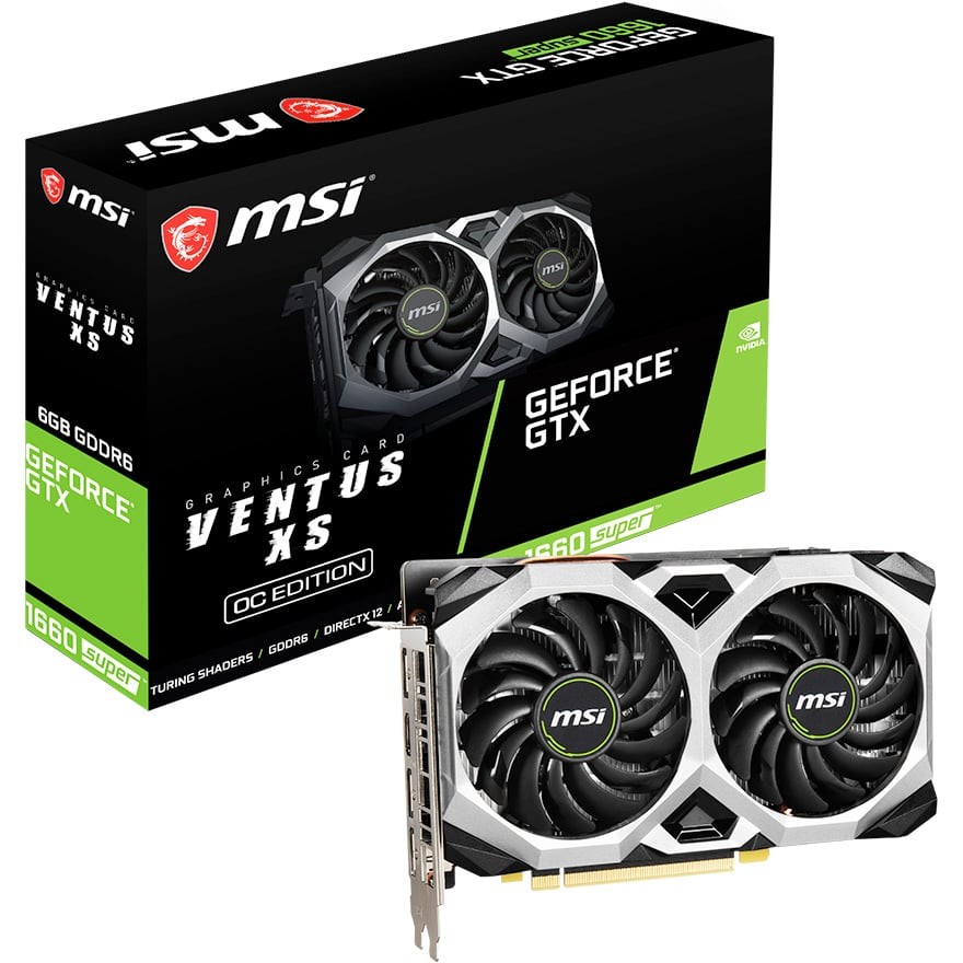 GeForce GTX 1660 SUPER VENTUS XS OC | MSI グラフィックボード