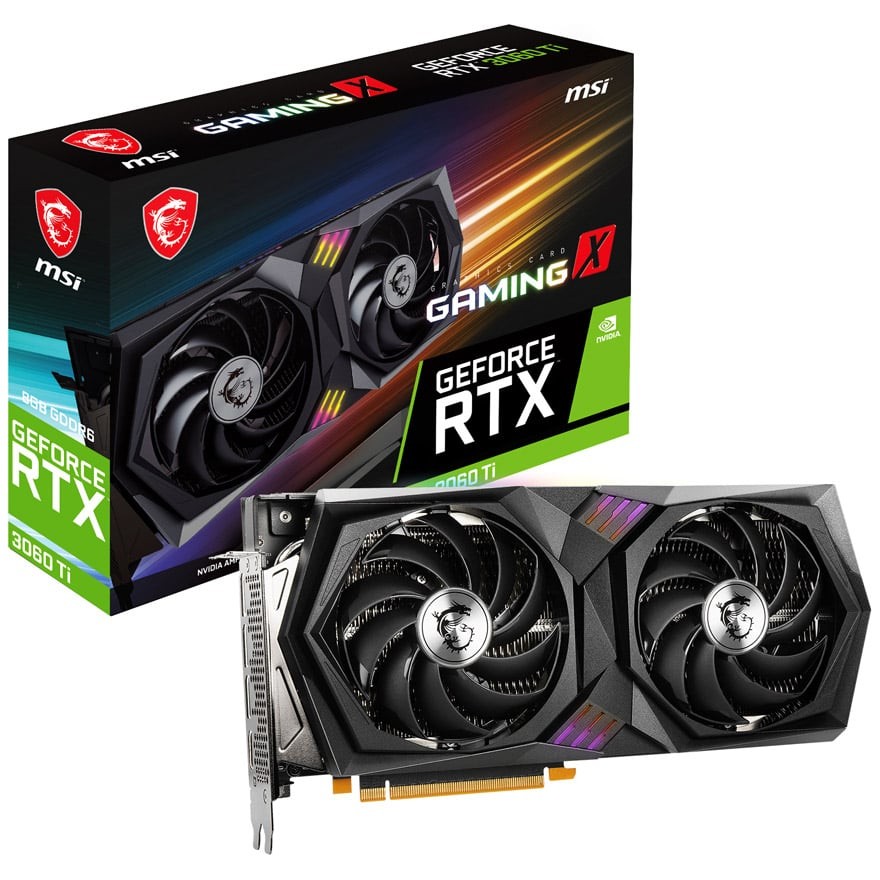 GeForce RTX 3060 Ti GAMING X 8G LHR | MSI グラフィックボード