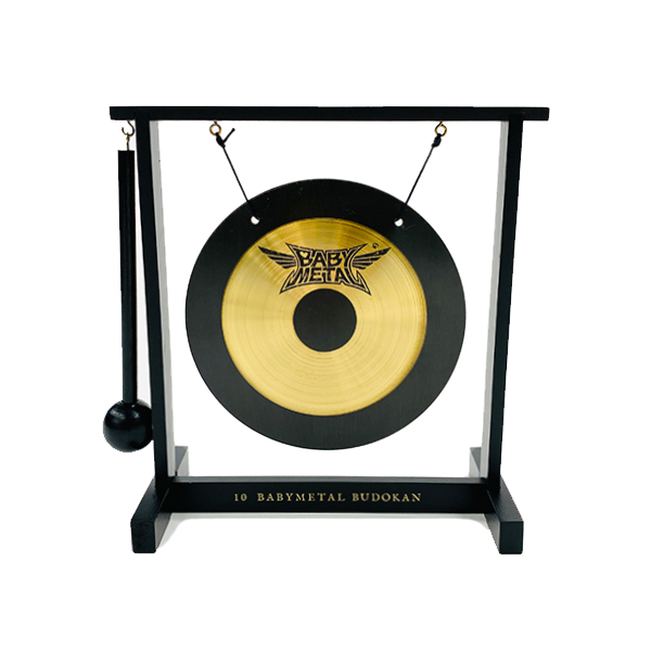 10 BABYMETAL BUDOKAN WORLD PREMIERE MINI GONG & STICKER PACK