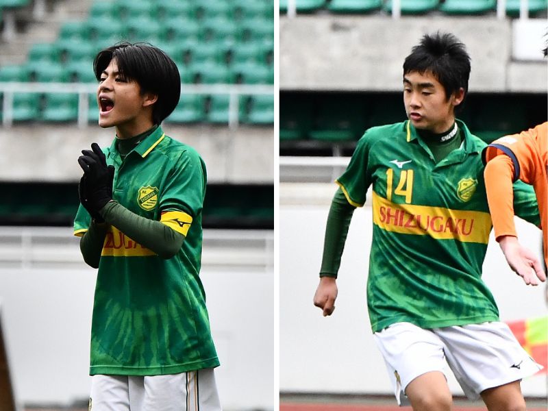 遠州トラックカップで静岡学園中が優勝。決勝でゴールを決めた2人が