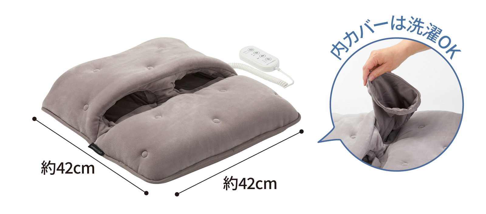 おやすみ前の新習慣 ベッドで寝姿勢のまま使える「おやすみフットケア