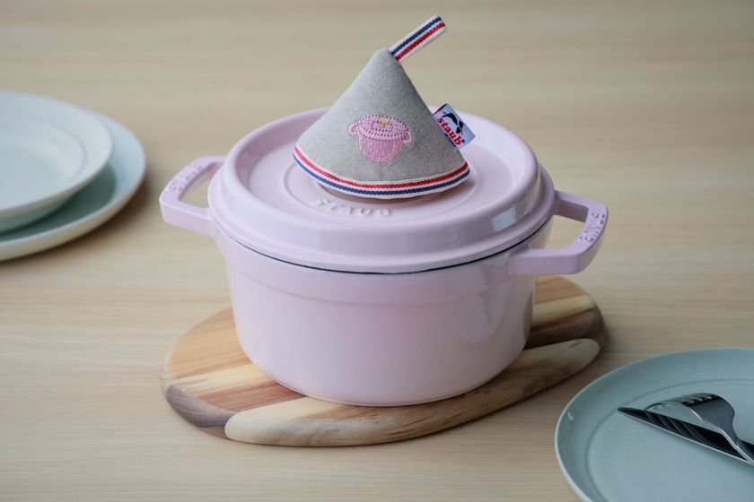 仏鋳物ホーロー鍋ストウブ ミナ ペルホネン(minä perhonen)との