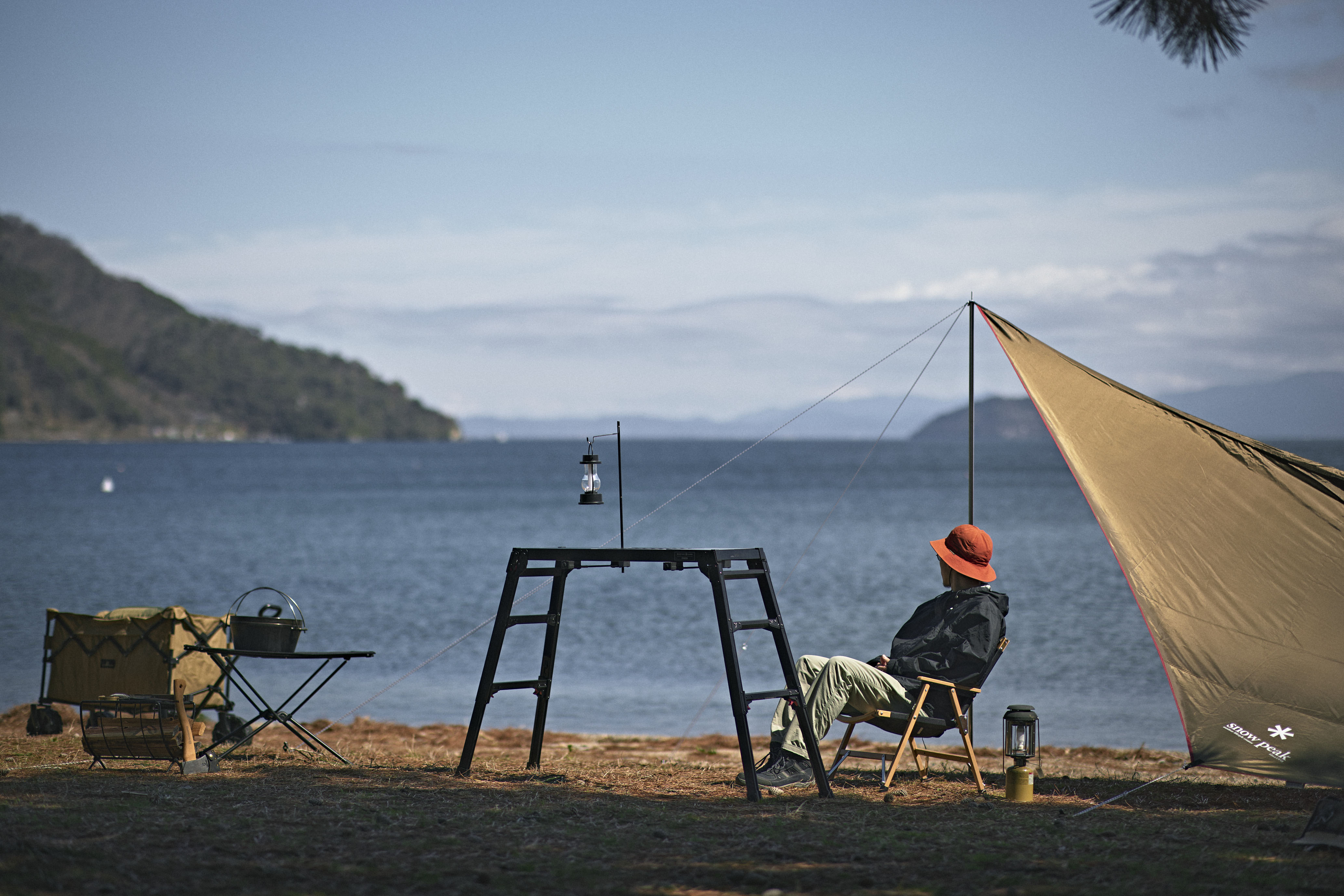 アウトドアに便利！足場にもなるキッチンテーブルが登場 WANTKEY CAMP