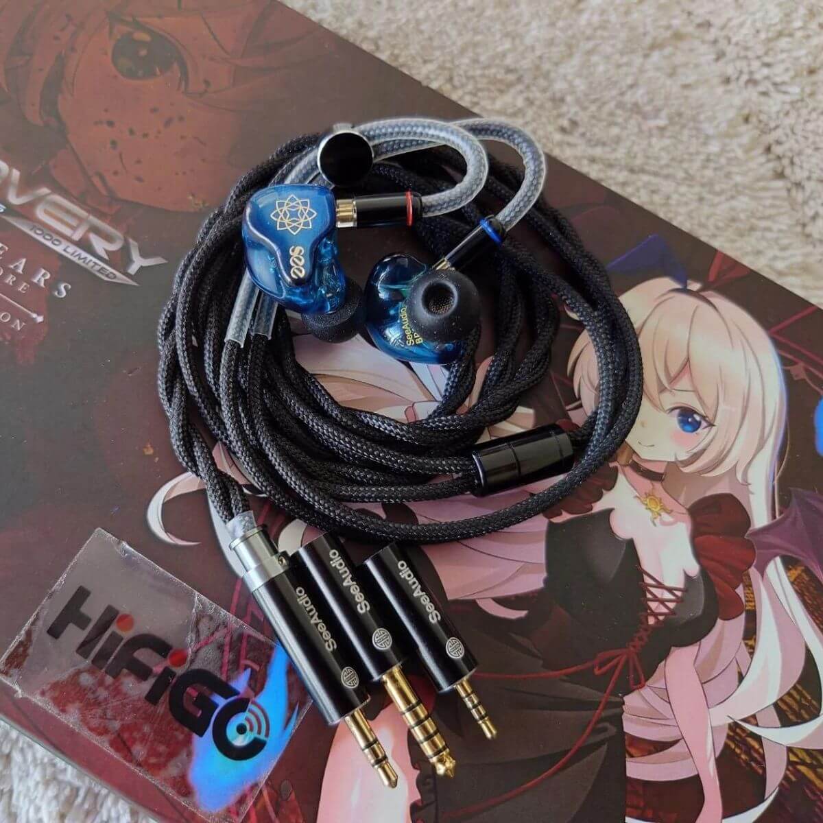 SeeAudio Bravery AE ブレイバリー 有線イヤホン Amazon.co.jp: HiFiGo