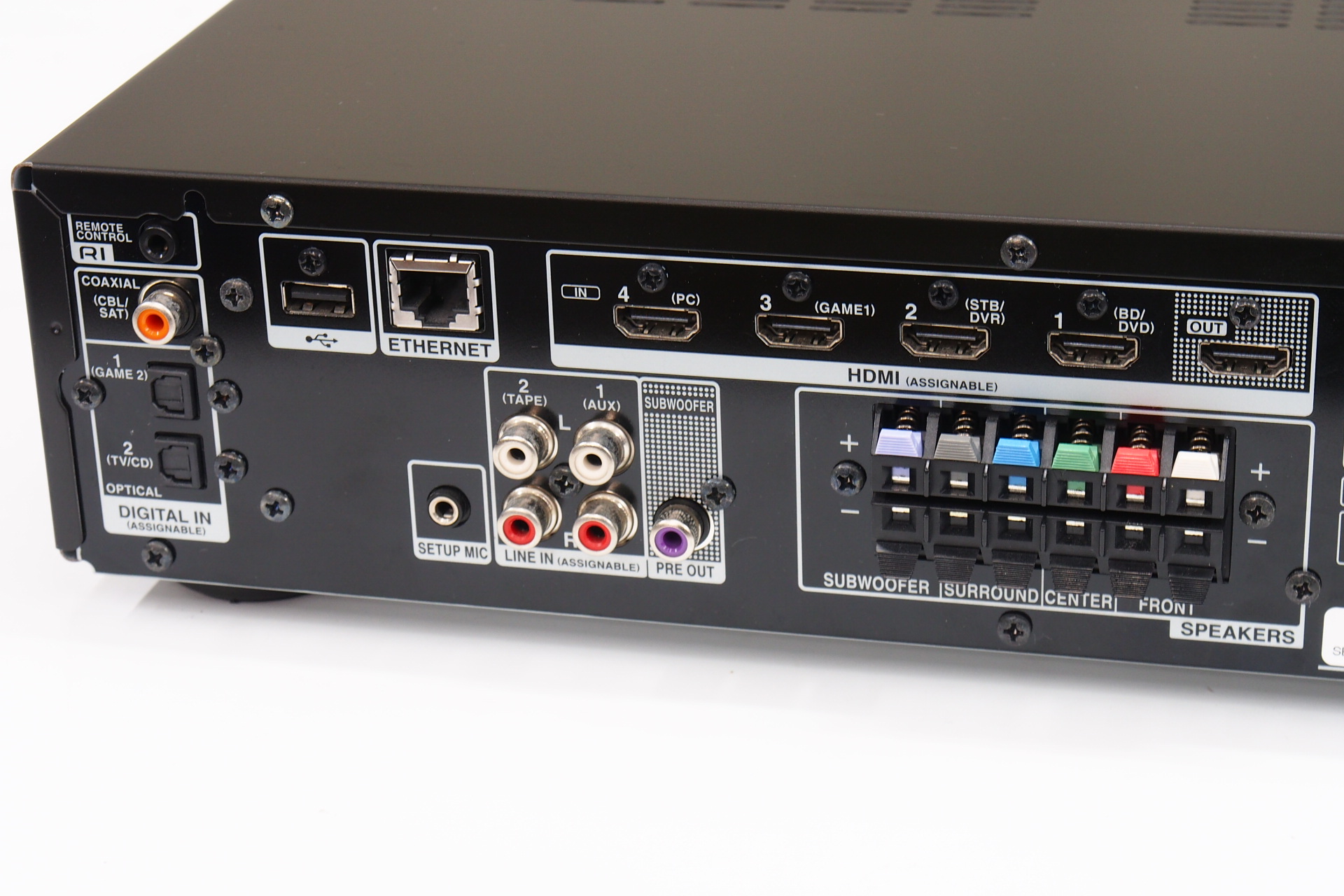 動作品 ONKYO NR-365 NETWORK AV レシーバー radiko 工場 ONKYO NR-365