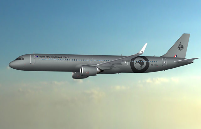 ニュージーランド空軍、A321XLRを2機導入 757後継で28年から