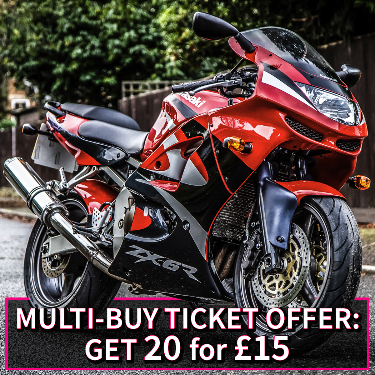 Iconic 1999 Kawasaki ZX-6R - Apex 66