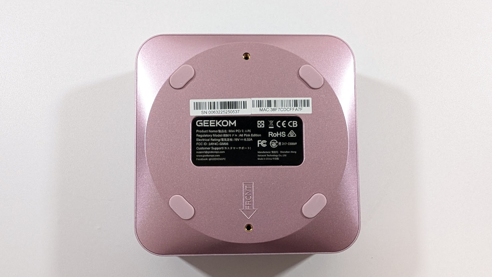 レビュー】日本限定の桜カラー！ ミニPC『GEEKOM A6（ピンク