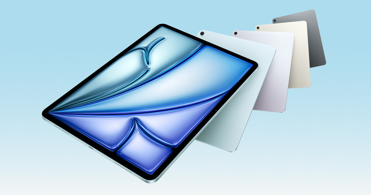 Apple、パワフルなM3チップを搭載したiPad Airと新しいMagic Keyboard