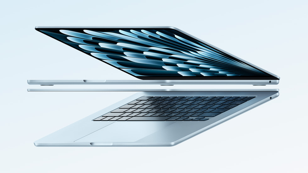 Apple introduces the new MacBook Air with the M4 chip and a sky