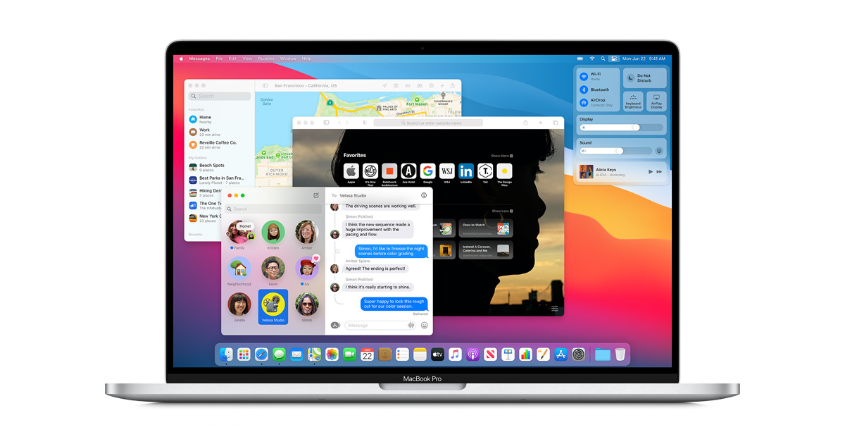 Apple、美しい新デザインのmacOS Big Surを発表 - Apple (日本)
