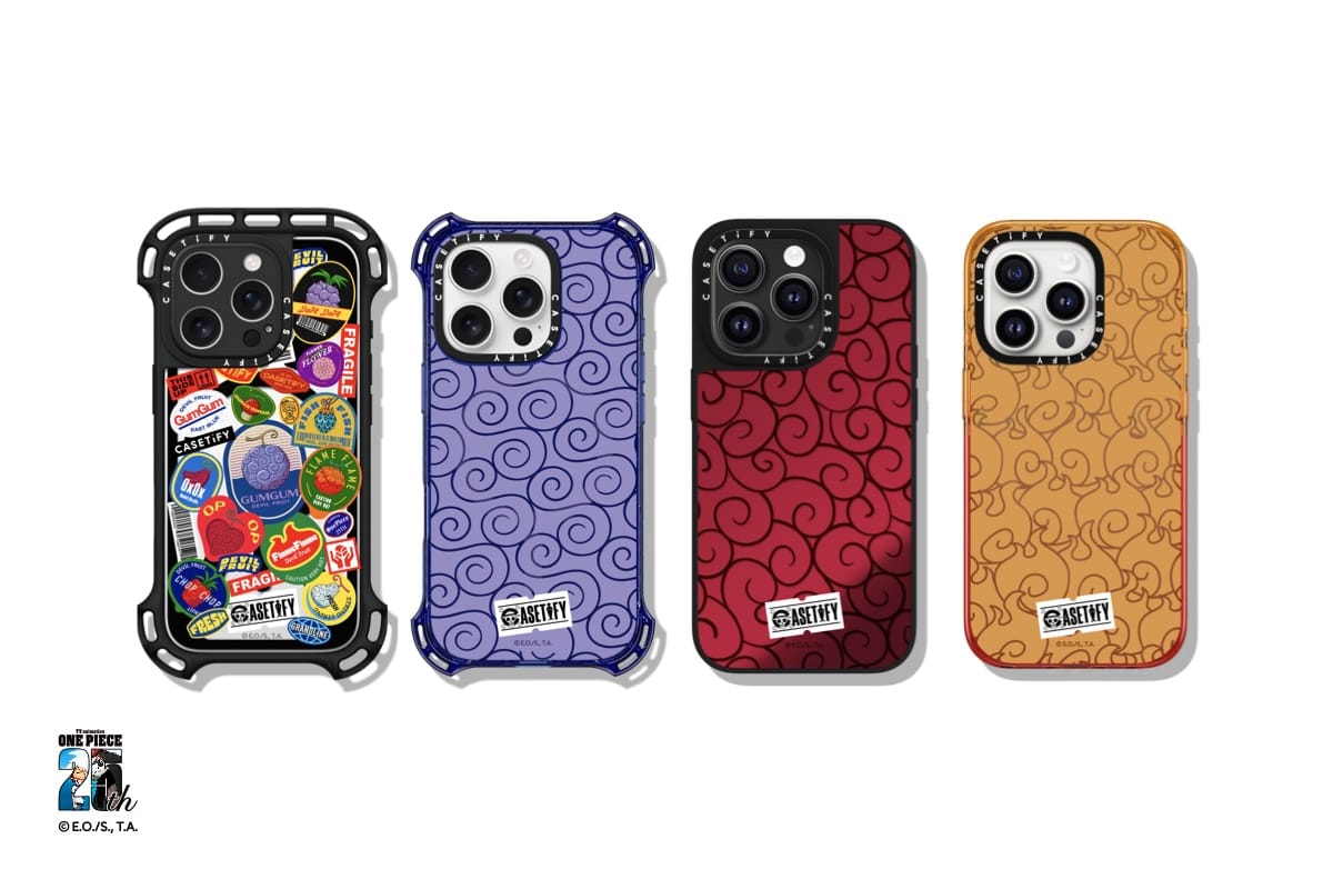 CASETiFY、TVアニメ「ONE PIECE」25周年記念のコラボコレクション発売