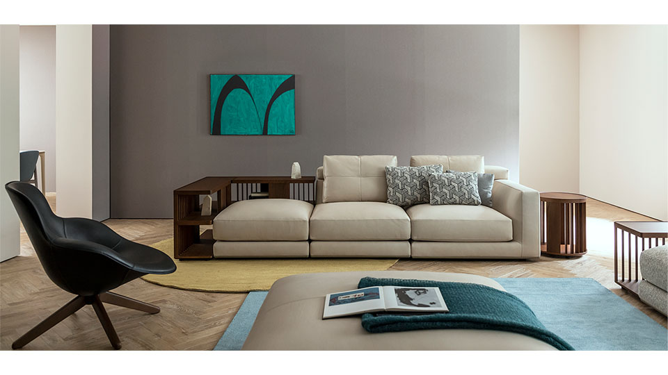 90万 新同 廃盤【arflex】CASTELLO シェルフ オーク 飾り棚 90万 新同