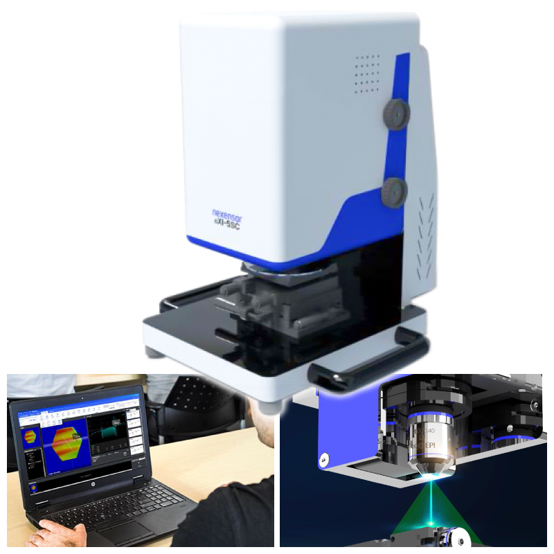 顕微鏡型 3D白色干渉変位計 nXI-5SC/nXI-5ST Nexensor | 3D白色