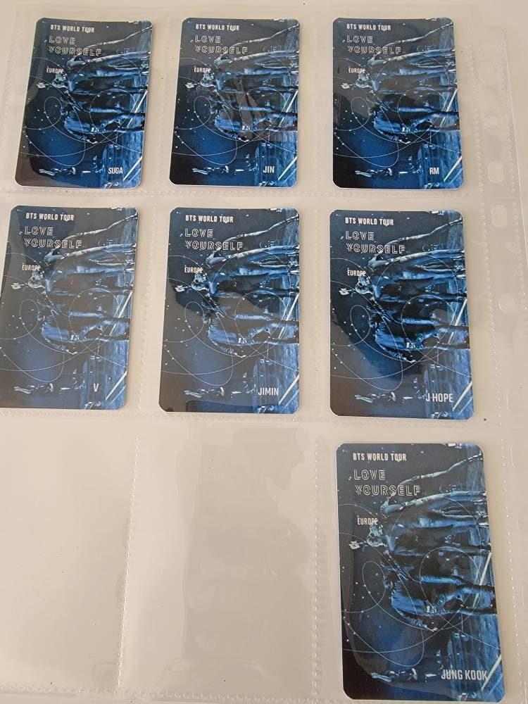 BTS Love Yourself Europe Blu ray Photocards | Stay DeLulu!