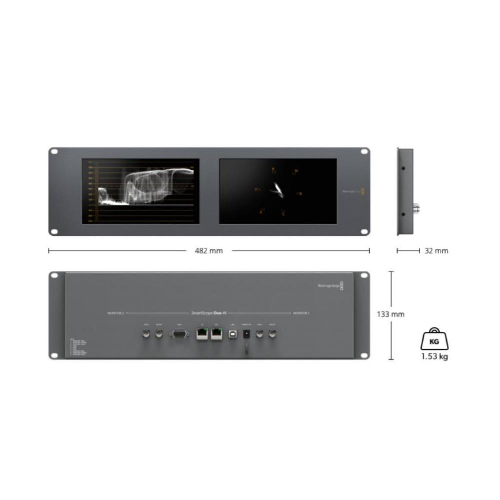 8インチ2連モニター（SmartView DUO）の製品詳細｜映像音響テクニカル