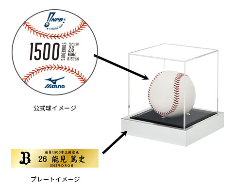 オンラインショップにてただ今から！】能見篤史投手 1500奪三振達成