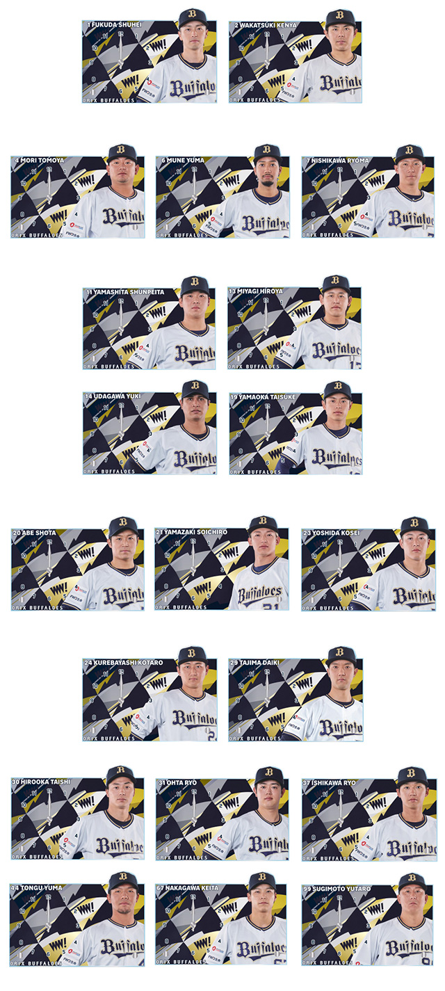 4月16日（火）～22日（月）オンライン受注】選手フォトグッズ発売