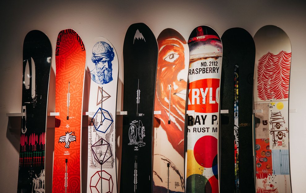 Burton博物館、伝説のボードグラフィック