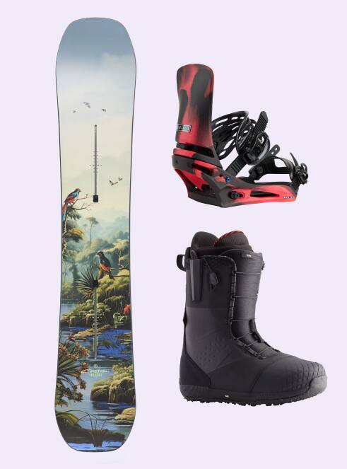 Men's All Mountain Snowboard + Step On® Package | Burton.com