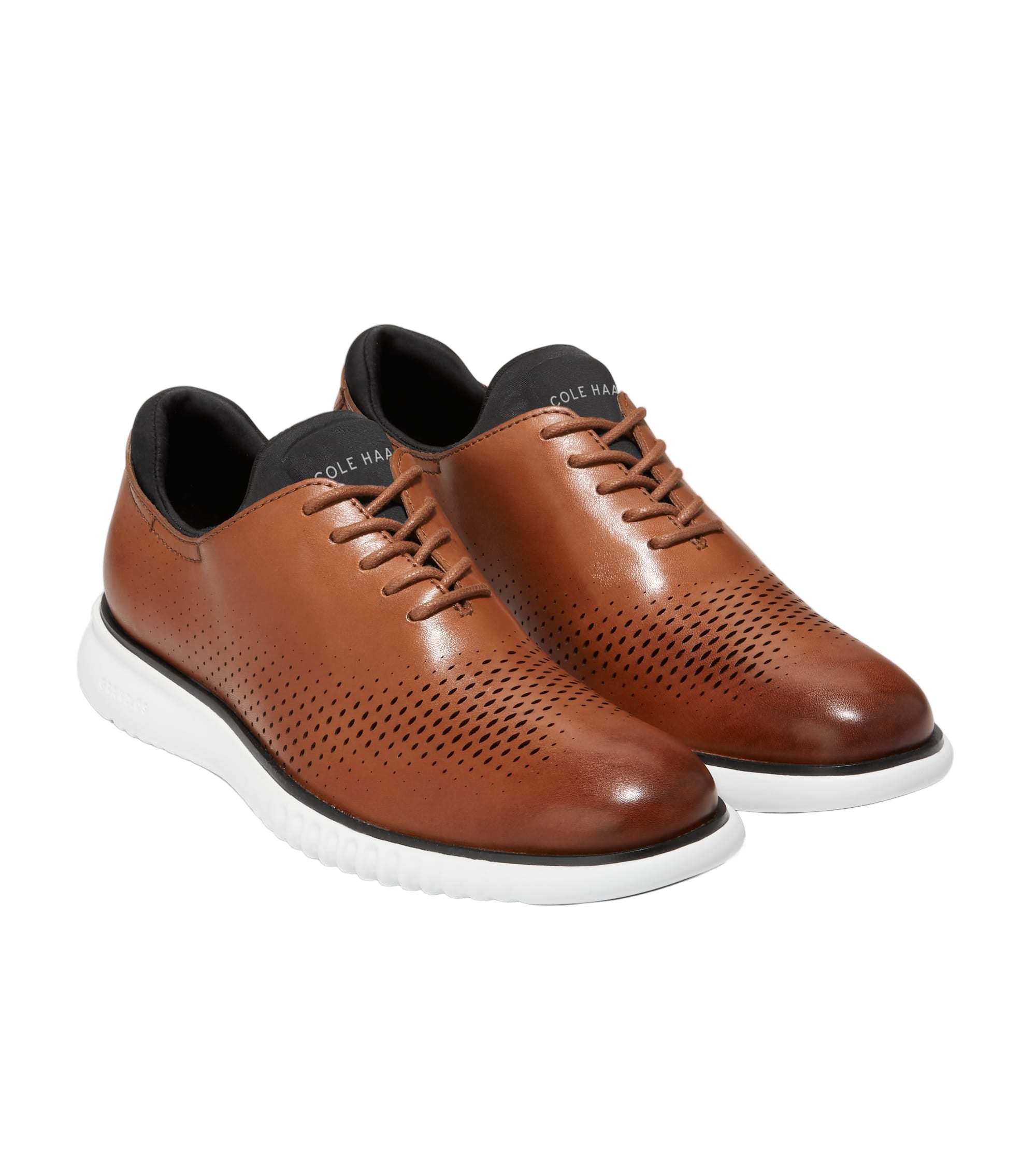 Men's Cole Haan 2.Zerogrand Laser Wingtip Oxfords – Brown's Shoe