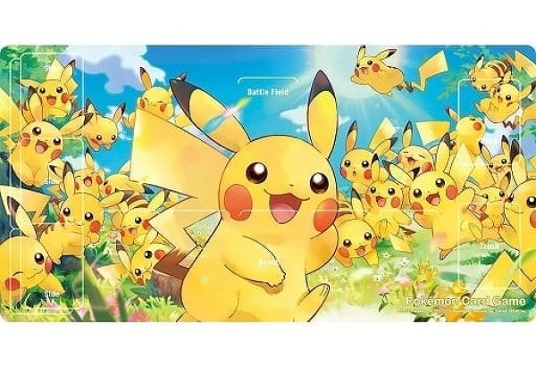 ポケカサプライ】[プレイマット]ラバープレイマット ピカチュウ大集合