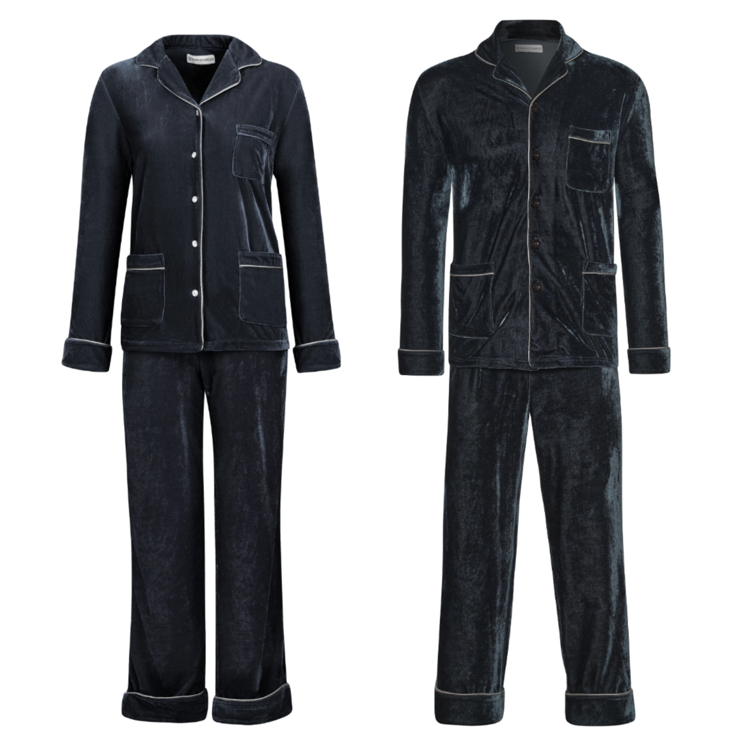 Men's Velvet Pajamas - Zeus | Men's Pajama Collection | Bown of