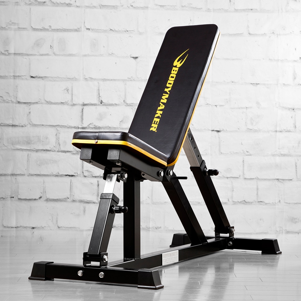 フラットインクラインベンチEXーV3 TM087BKYE｜BODYMAKER（ボディ