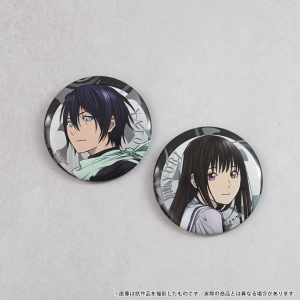 ノラガミ 缶バッジセット／毘沙門&兆麻: キャラグッズ｜bones store