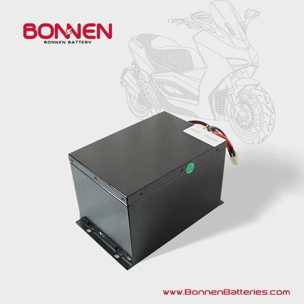 電動スクーター、モペット用 48V 30Ah リチウムイオン バッテリー。