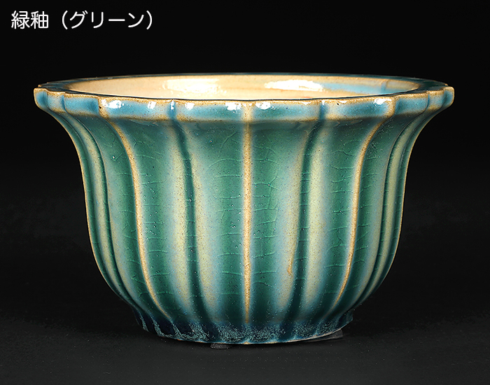 広東古鏡型鉢〔石峰雨竹〕 | 盆栽、盆栽書籍、盆栽鉢の通販│近代出版