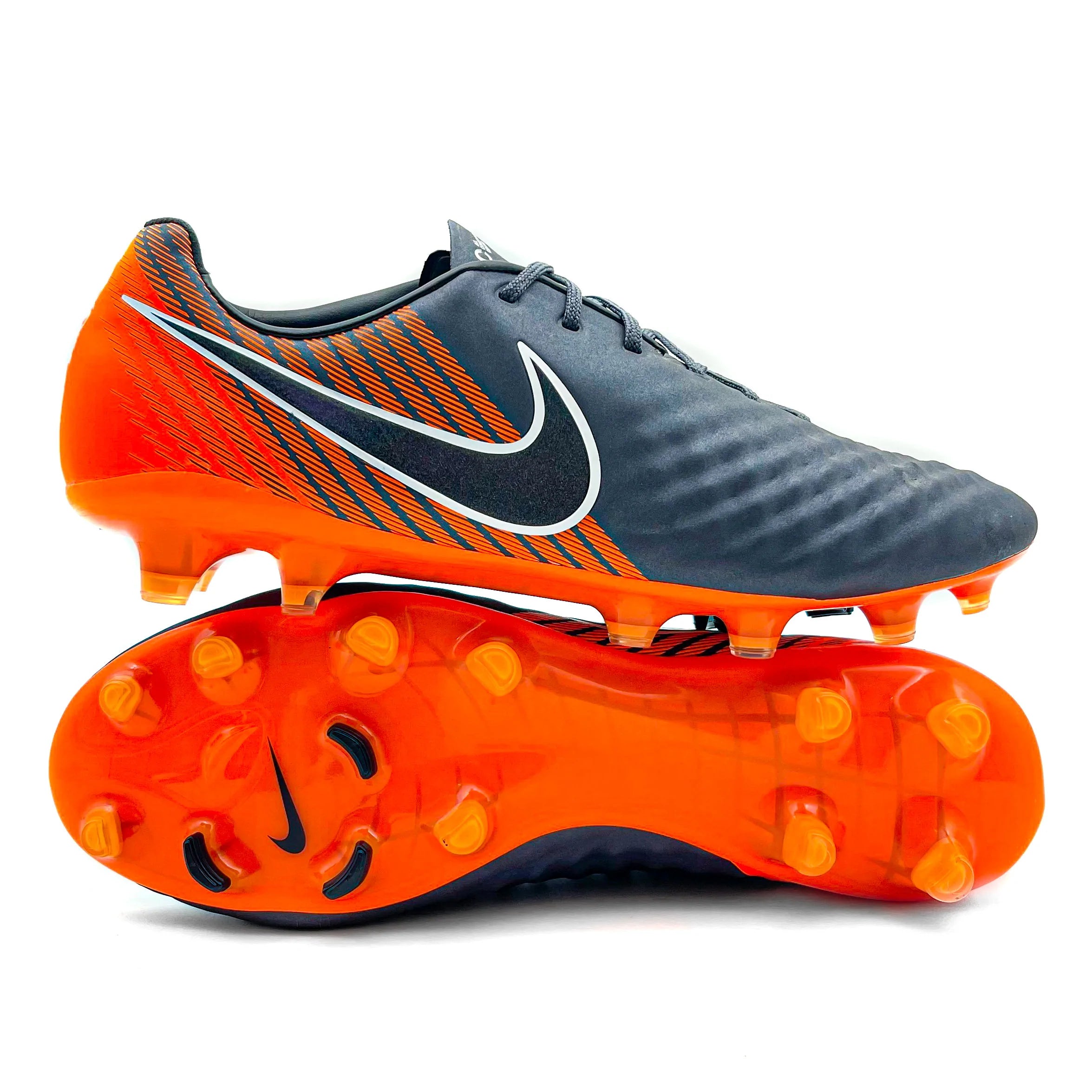 Nike Magista Opus 2 FG ELITE 'Fast AF - Dark Grey/Black/Total