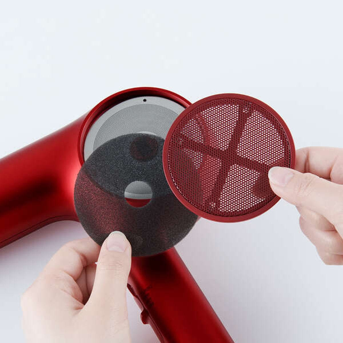 ノビープラス プロテクトイオン ヘアドライヤー ND240A‐R レッド