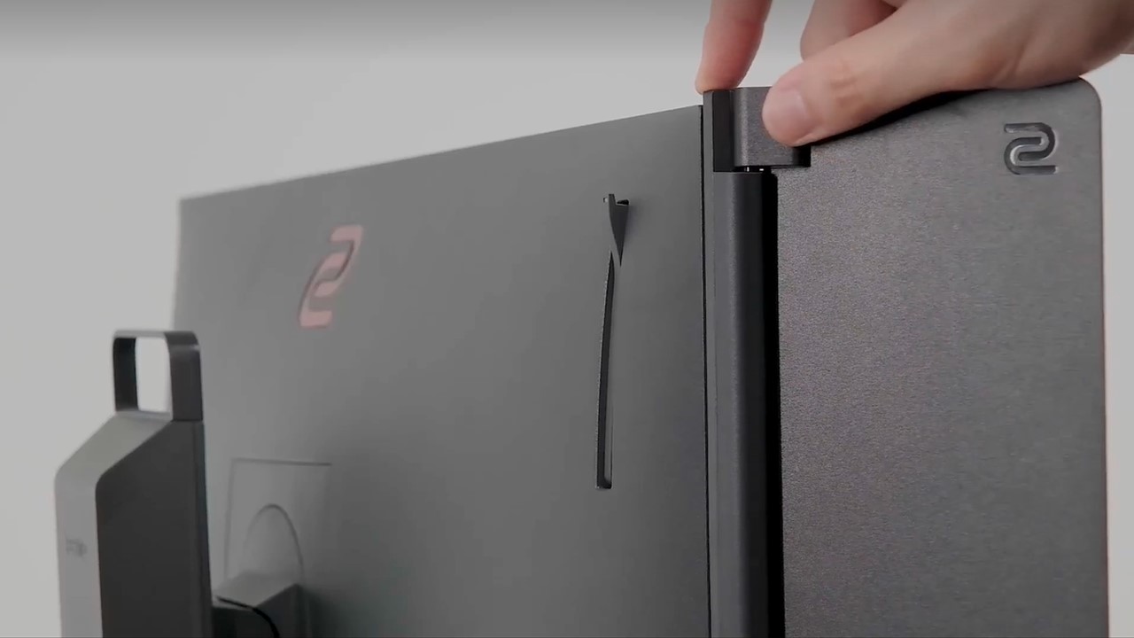 ZOWIE XL-Kシリーズモニターへのアイシールド取り付け方法 | ZOWIE Japan