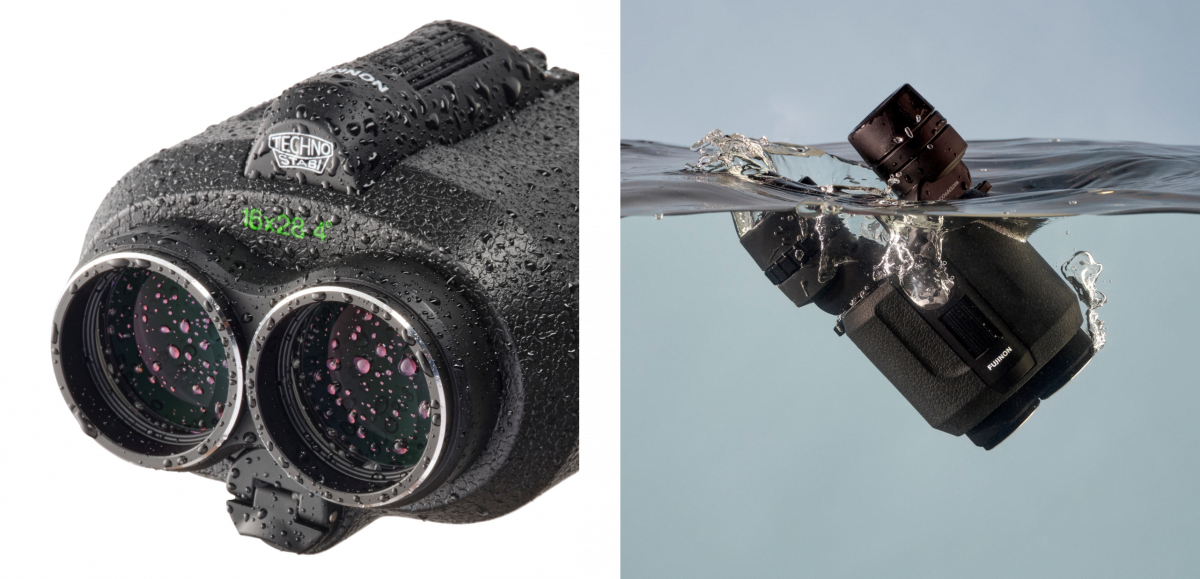 高機能な小型の防振双眼鏡「FUJINON TECHNO-STABI」に防水機能もついた