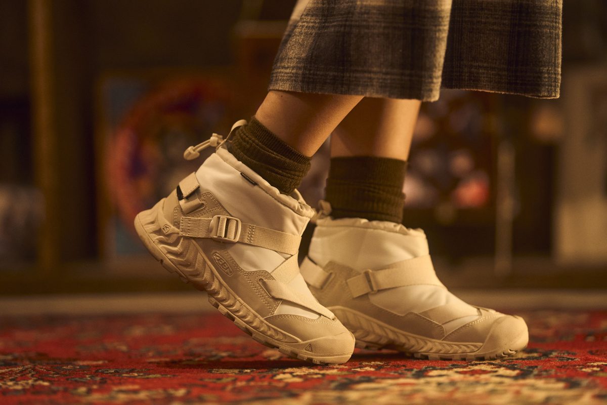 キーンのウィンターコレクション「HOOD」に防水ショートブーツが