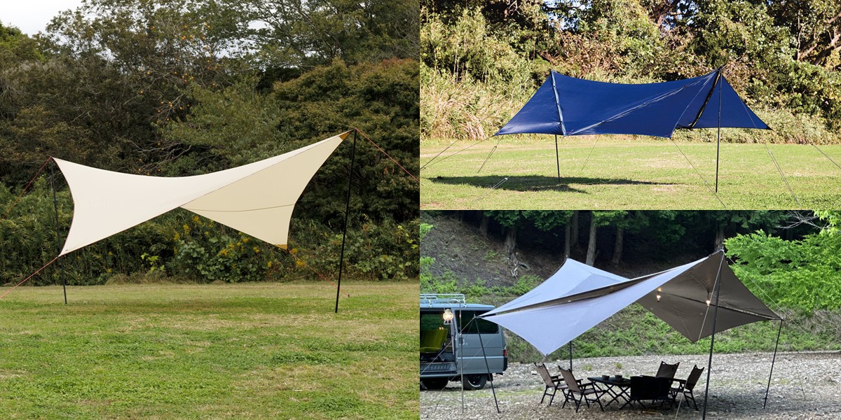 ウイングタープおすすめ5選｜アレンジ自在！ソロキャンプに最適な