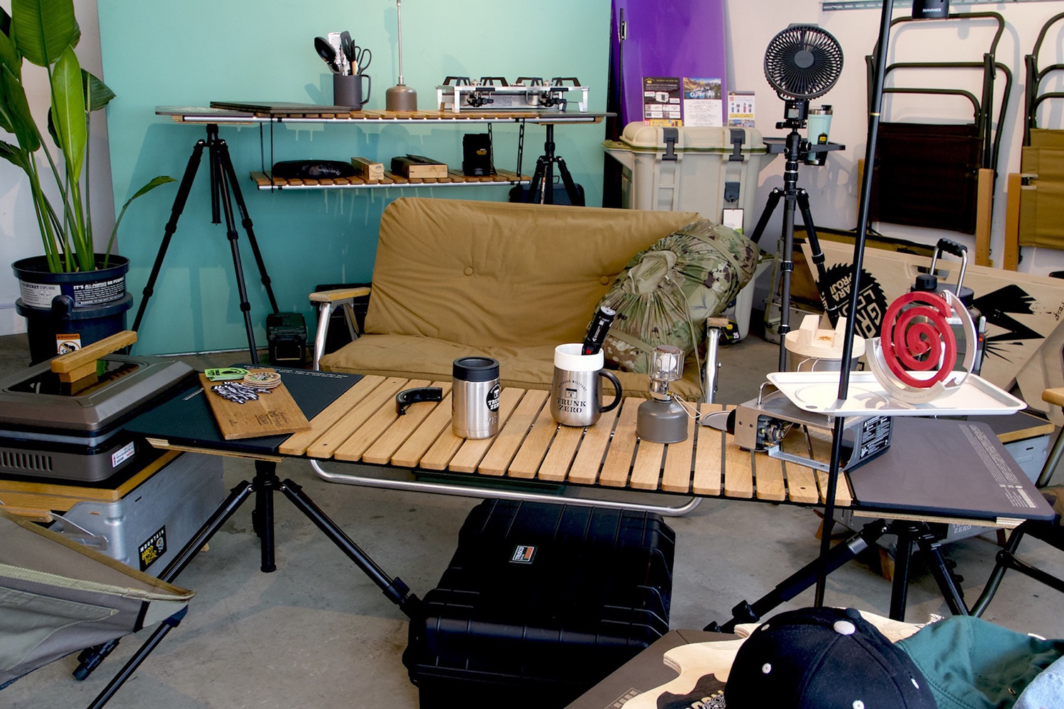 ミリタリーでラグジュアリー！？千葉市川のアウトドアショップ「TRUNK