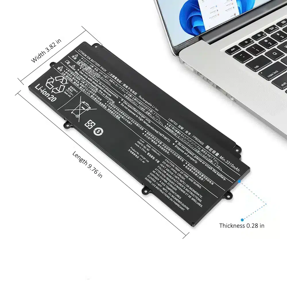 高品質の富士通 Fujitsu FPB0340S バッテリー交換用 - BatteryPro