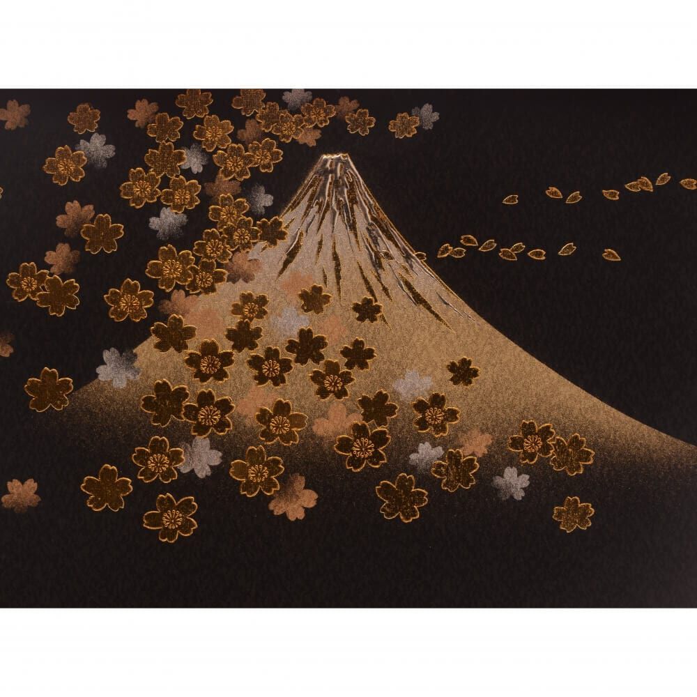 五月人形】兜飾り ケース飾り「立体鍬形富士に桜」（538101） 初節句