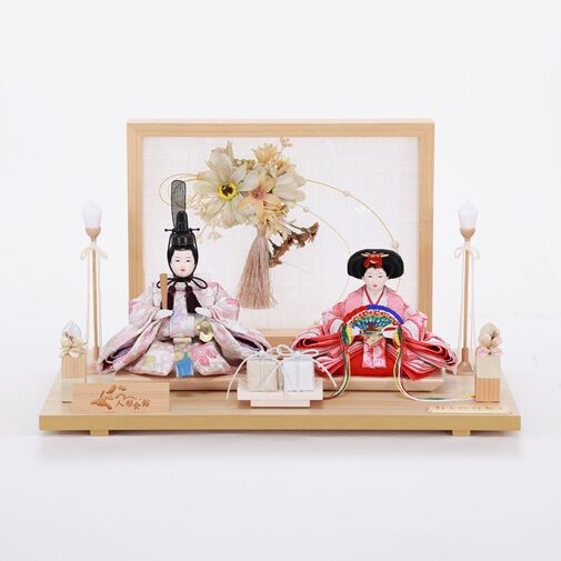 雛人形】親王飾り「アレンジフラワー」ひな人形 ひな祭り お雛様