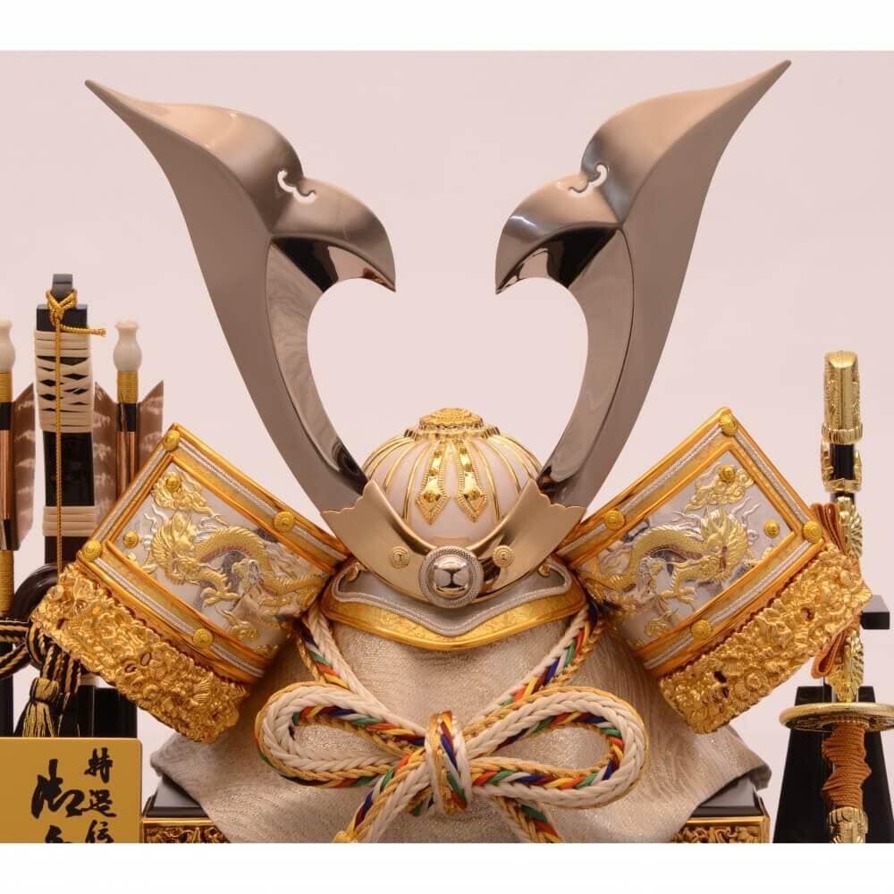 五月人形】兜飾り ケース飾り「立体鍬形富士に桜」（538101） 初節句