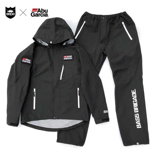 アブガルシア×バスブリゲード スタンダードレインスーツ ABRS02 BASS