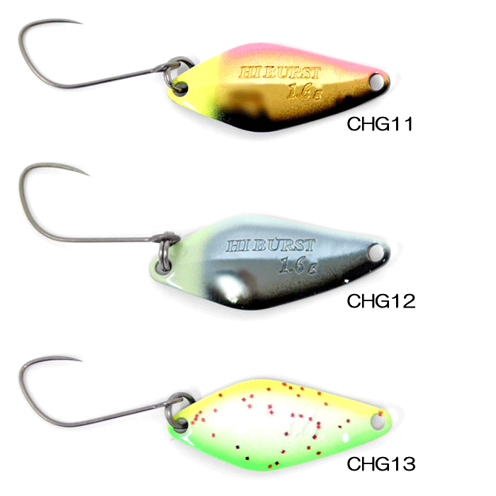 ヴァルケイン ハイバースト 1.3g CGカラー - 【バス・トラウト・ソルト