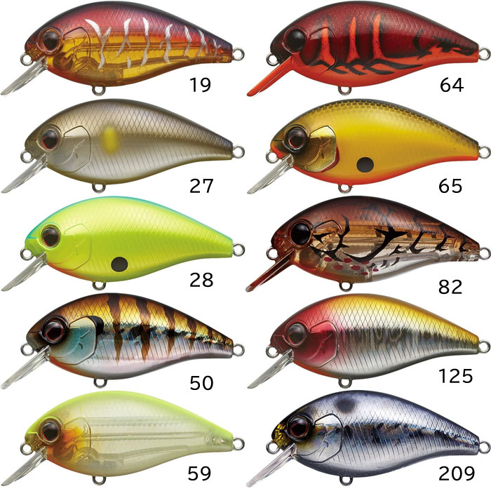 全19色】エバーグリーン コンバットクランクシャローホグ - 【バス