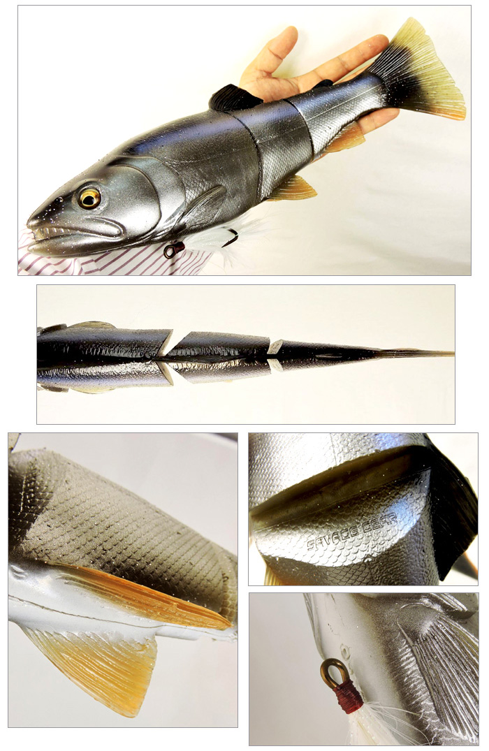 サベージギア ラインスルートラウト 40cm SAVAGE GEAR Line Thru Trout