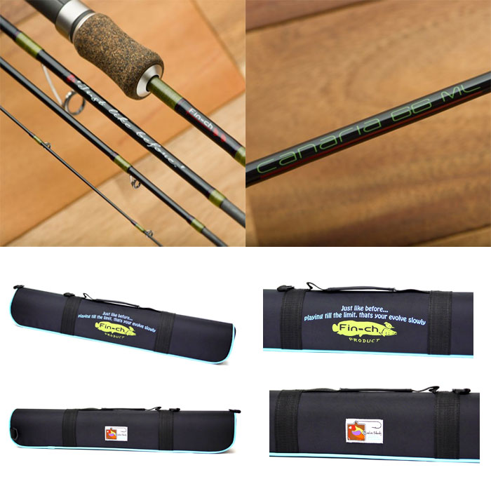 フィンチ カナリア 66ML （パックロッド スピニング） - 【バス