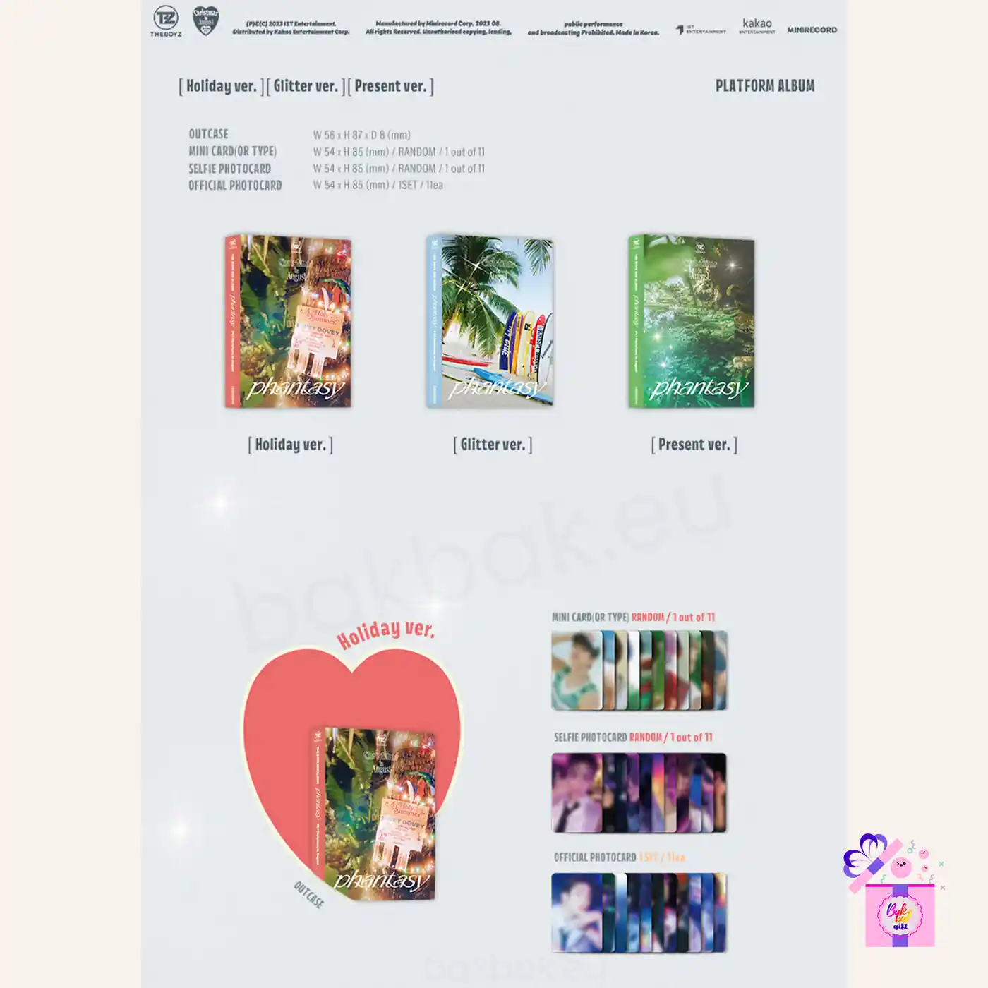 THE BOYZ – [PHANTASY] Pt.1 Christmas In August [Platform Ver