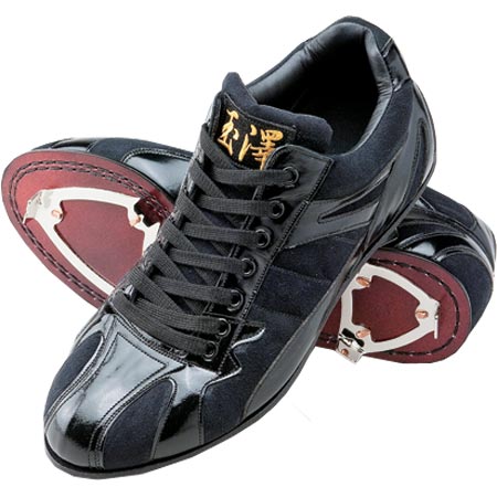 送料無料 タマザワ 革底 スパイク 試合専用 超々軽量 3/4カット