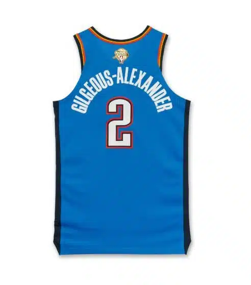 Shai Gilgeous-Alexander's NBA Finals Jersey Sells For $165.1K
